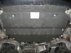 Защита Alfeco для картера и КПП Volkswagen Multivan T5 рестайлинг 2009-2015